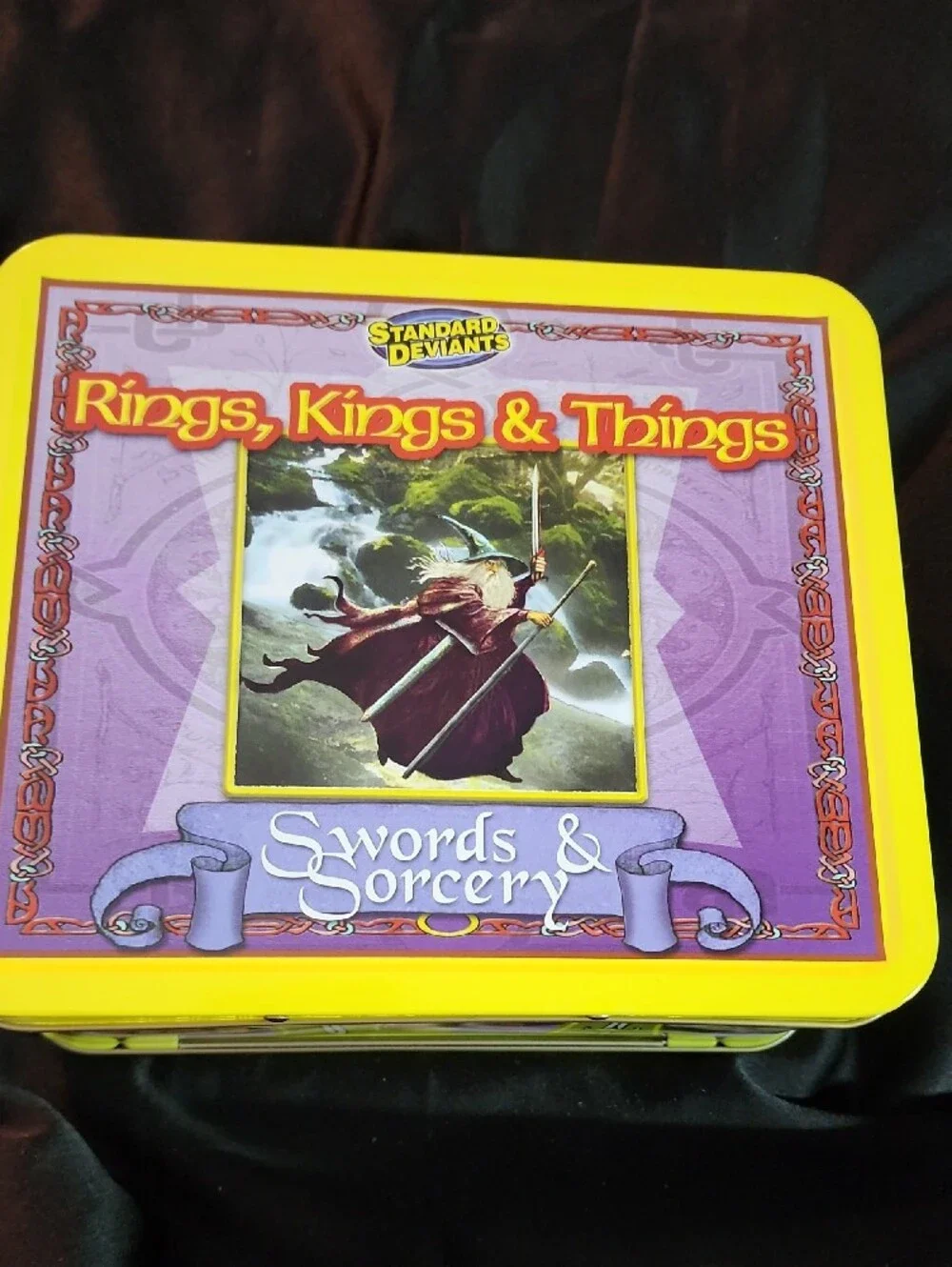 Rings, Kings & Things Monsters & Mayhem Yellow Tin
